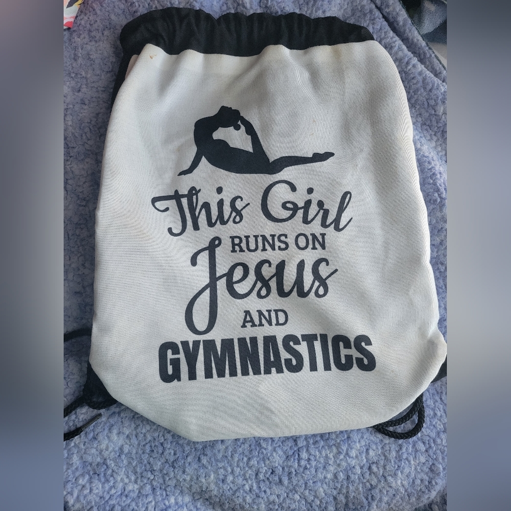 Gymnastics Drawstring Bag